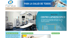 Desktop Screenshot of hospitalfarela.com.sv